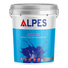 Sơn nội thất lau chùi hiệu quả Alpes Satin In